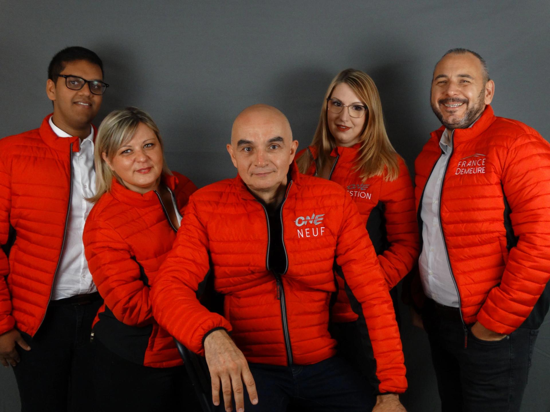 Photo de l'équipe de l'agence